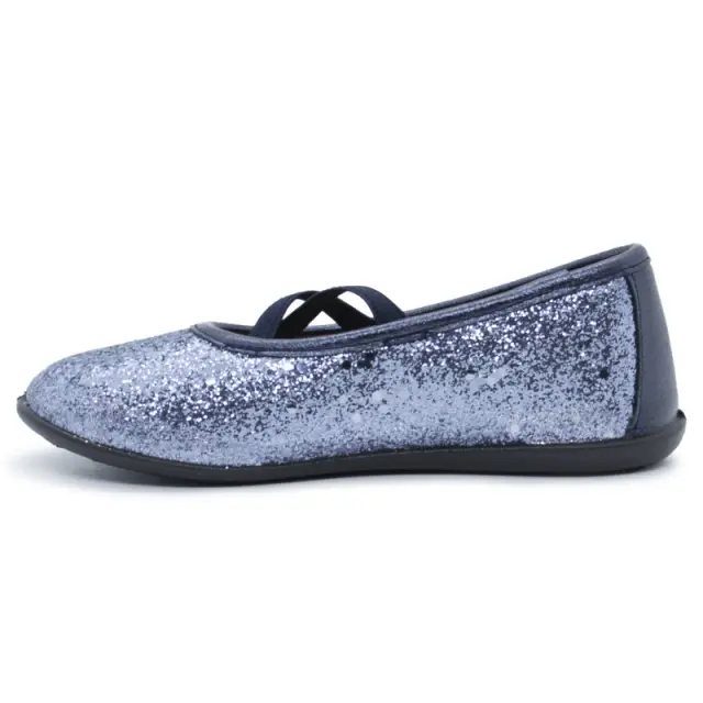 Μπαλαρίνα Conguitos Ασημί με glitter 265028 - 33 2