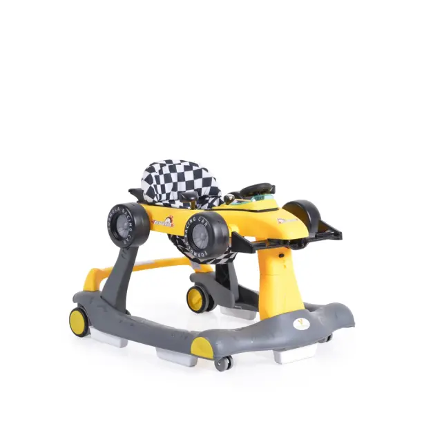 CANGAROO - Baby walker Daytonna 2 in 1 yellow - 3800146244255