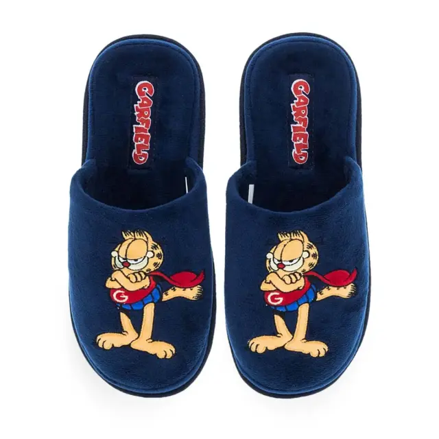 Parex Ανδρικές Παντόφλες Σπιτιού Garfield, Χρώμα Μπλε - 41