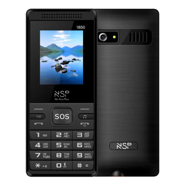 Κινητό Τηλέφωνο Dual Sim Με Κουμπί Sos 30 Ημέρες Αυτονομία Και Δώρο Hands-Free NSP 1850DS