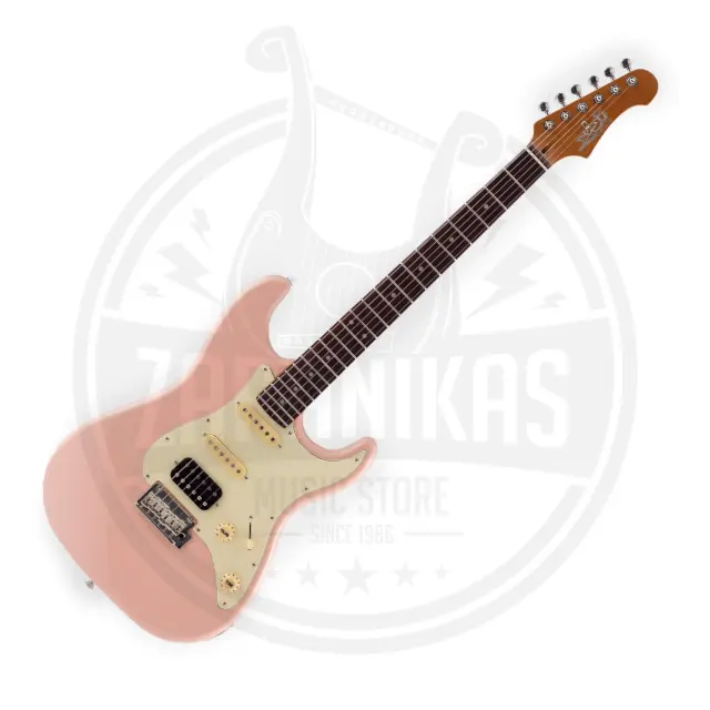 JET JS-400 PK R Stratocaster HSS Ηλεκτρική Κιθάρα Pink