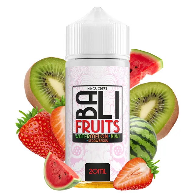Kings Crest Bali Fruits Watermelon Kiwi Strawberry 20ml/120ml FS