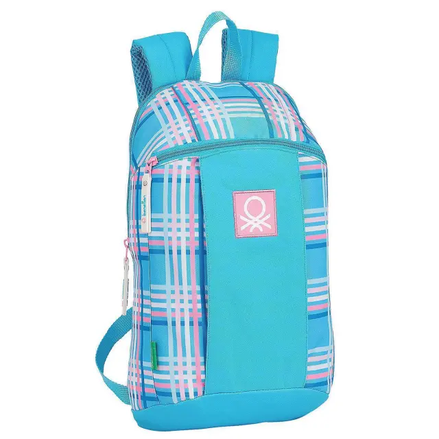 Σχολική Τσάντα Πλάτης Ανατομική Benetton Tartan 8412688393688