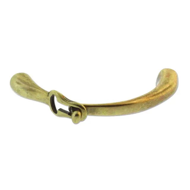 Βραχιόλι Half Bracelet 71x7mm με Ακροδέκτη 5mm - Brass - 1τεμ