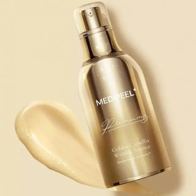 Medi-peel Premium Golden Camellia Wrinkle Essence Αντιρυτιδικός Ορός 50ml 2