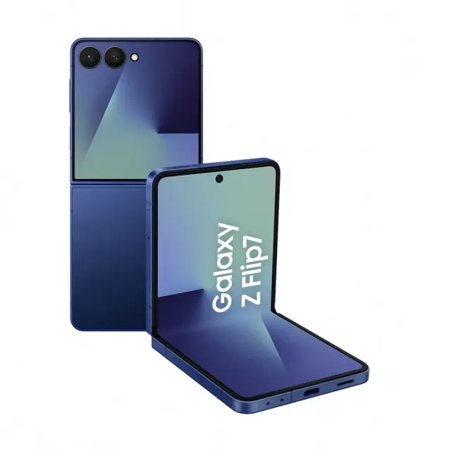 Samsung Galaxy Z Flip7 (F766B 2025) 5G 512GB (12GB Ram) Dual-Sim Blue Shadow EU