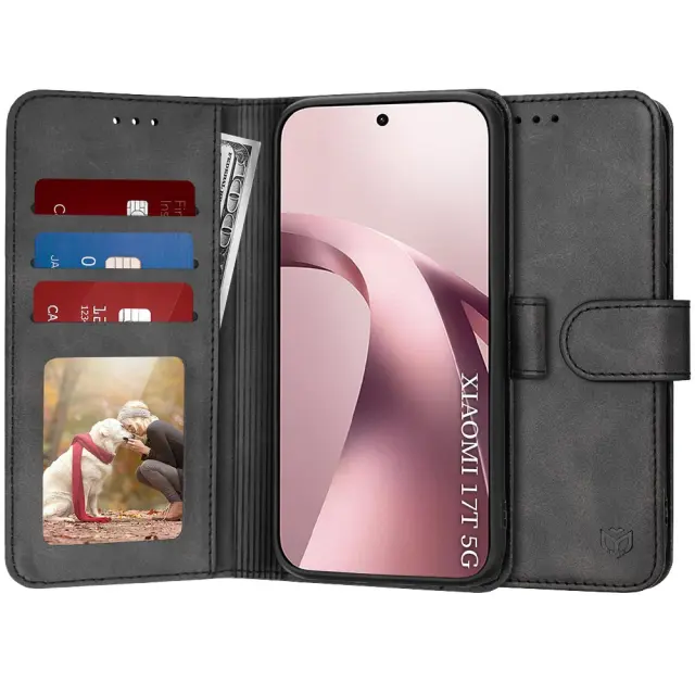 Techsuit® Diary Book για Xiaomi 17T - Black