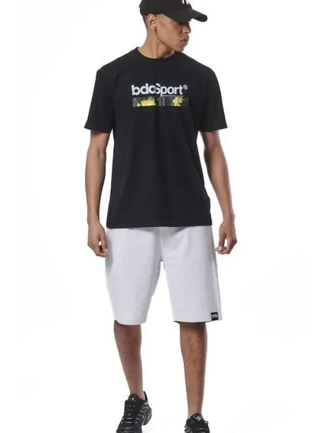 Body Action Essential Fit Ανδρική Βερμούδα 033415-01-GLACIER GREY MA - XL 3