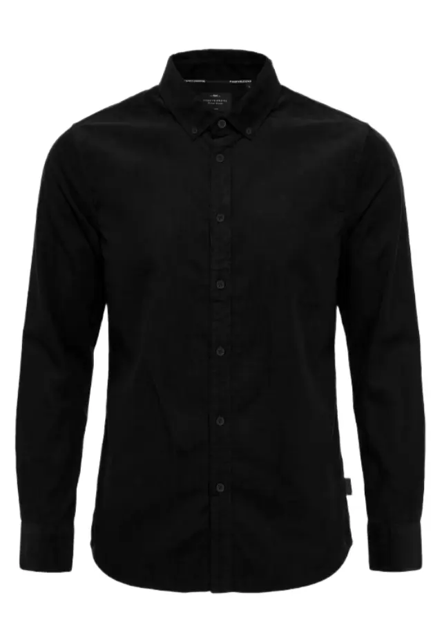 Funky Buddha ανδρικό κοτλέ πουκάμισο button down FBM014-003-05-5