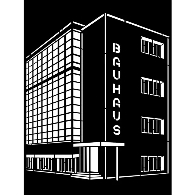 Thick Stencil Stamperia 20x25cm, Bauhaus, Palace