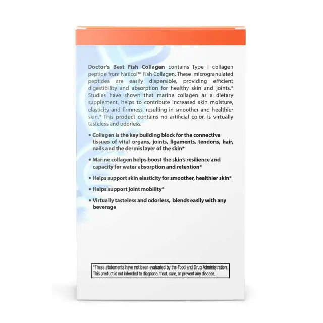 Doctor's Best Fish Collagen with Trumarine Collagen 3