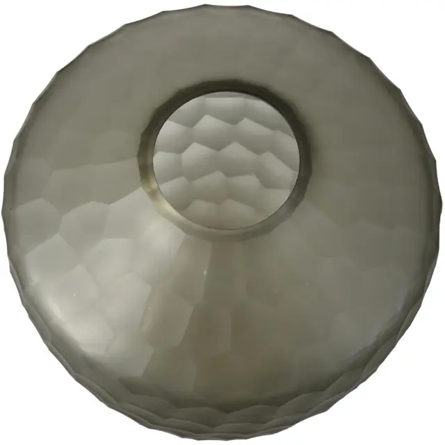 Βάζο Καφέ Γυαλί 23x23x23cm 3
