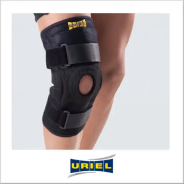 Uriel AC43D Επiγονατίδα με Οπή και Πλαστικές Μπανέλες One Size, 1 τεμάχιο