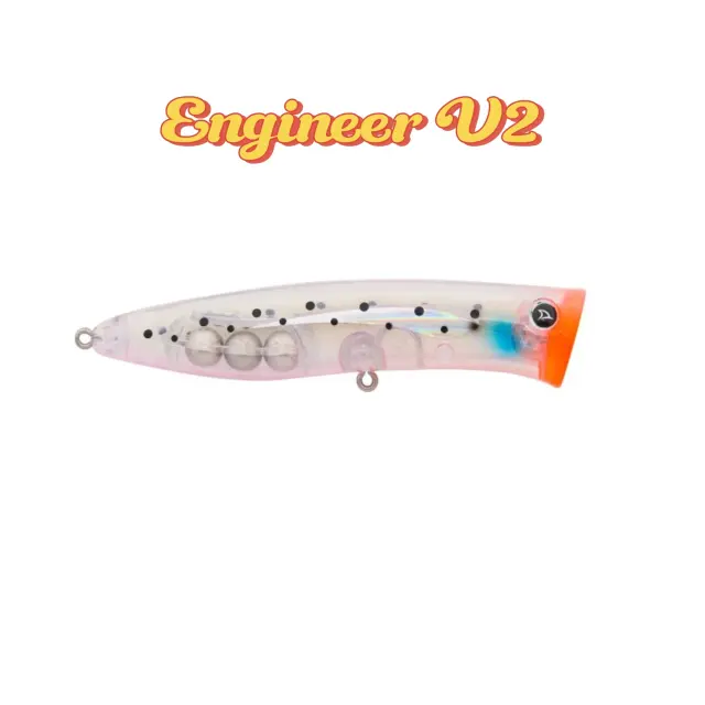 Han Fishing Harp Popper 110 – Popper 110mm 28g για Μεγάλα Αρπακτικά - Τεχνητό Δόλωμα - Engineer v 2