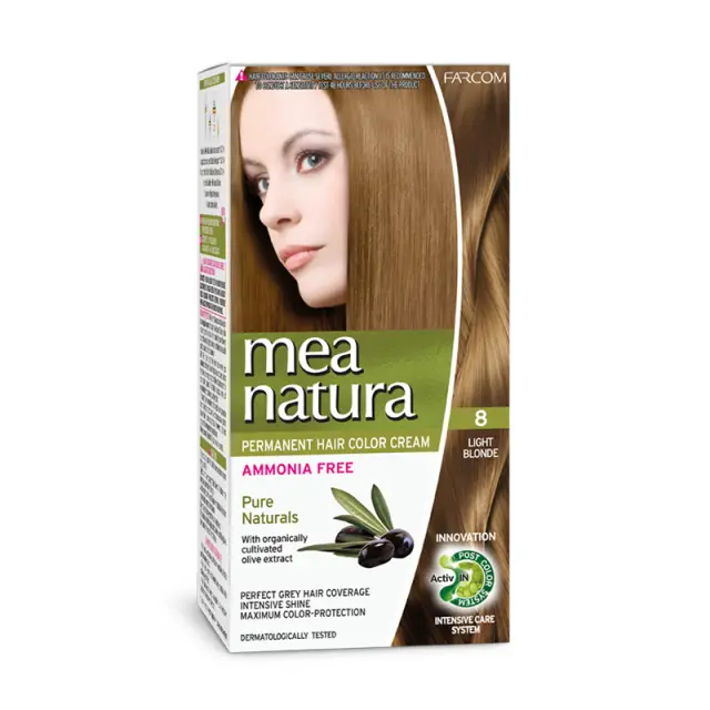 Mea Natura Set Χωρίς Αμμωνία 60ml 8 Ξανθό Ανοιχτό -20361