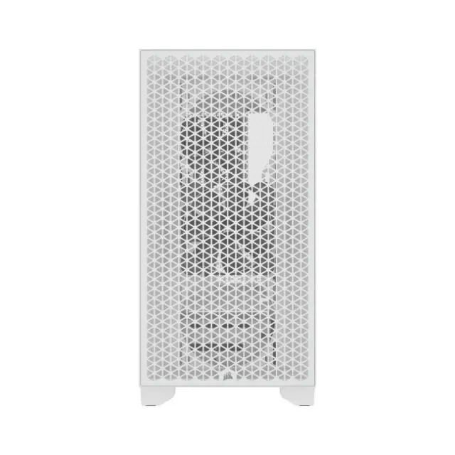 Corsair PC Case 3000D Tempered Glass ATX Midi Tower White (CC-9011252-WW) 3
