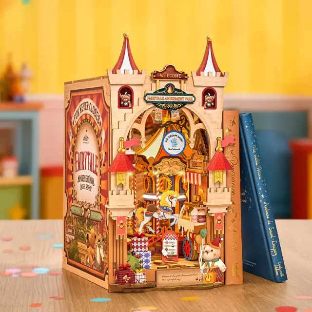 Robotime DIY Book Nook Fairytale Amusement Park TGB17 2