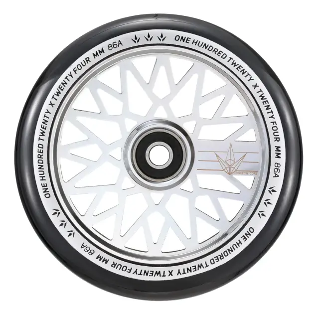 BLUNT Diamond Hollow Wheels 120 - Chrome/Black
