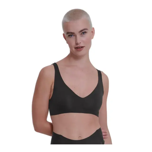 Sloggi Γυναικείο Σουτιέν ZERO Feel 2.0 Soft bra, Χρώμα Μαύρο
