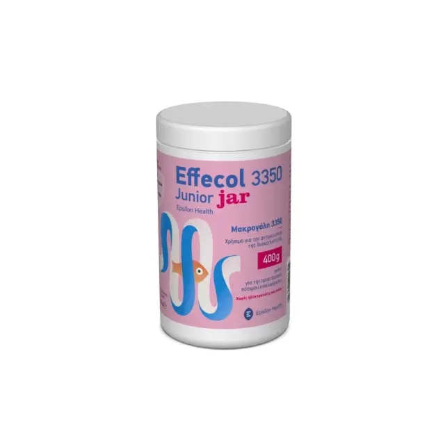 Epsilon Health Effecol 3350 Junior Jar, Σκόνη για Πόσιμο Εναιώρημα 400gr