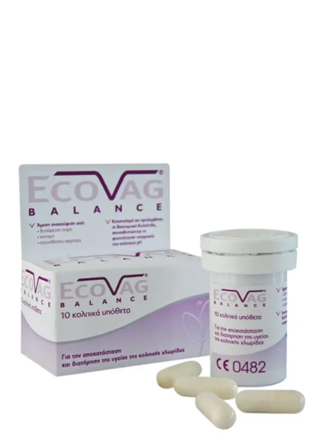 Frezyderm Ecovag Balance 10 Κολπικά Υπόθετα