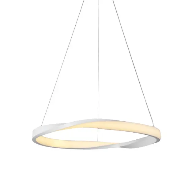 ΚΡΕΜΑΣΤΟ Φ/Σ LED 42W 3300LM CCT IP20 ΛΕΥΚΟ ΜΕΤΑΛΛΙΚΟ + ΑΚΡΥΛΙΚΟ / HM24LEDP80WHCCT