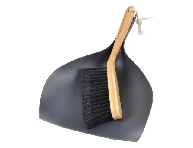 Σκουπάκι & Φαράσι Homea με λαβή από ξύλο Bamboo - 35x22.5cm MEN153AT 3