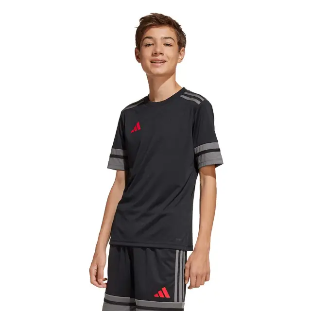 adidas Performance Kids Squadra 25 Football Jersey Μαύρο - Γκρι JN4449 (adidas Performance) - 128