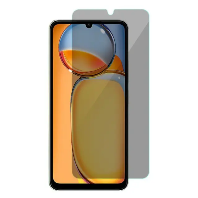 Privacy Full Cover Αντιχαρακτικό Τζάμι Προστασίας για Xiaomi Redmi 13C / Poco C65 4G - Black OEM