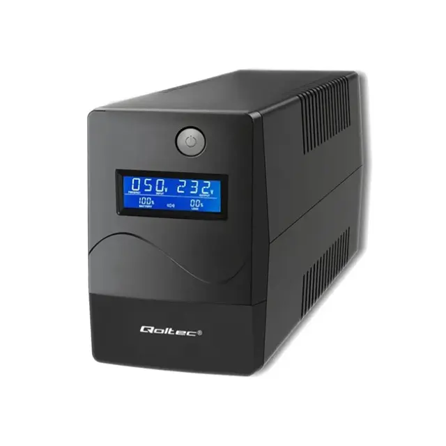 Qoltec UPS Monolith 850VA 480W Black (53979)