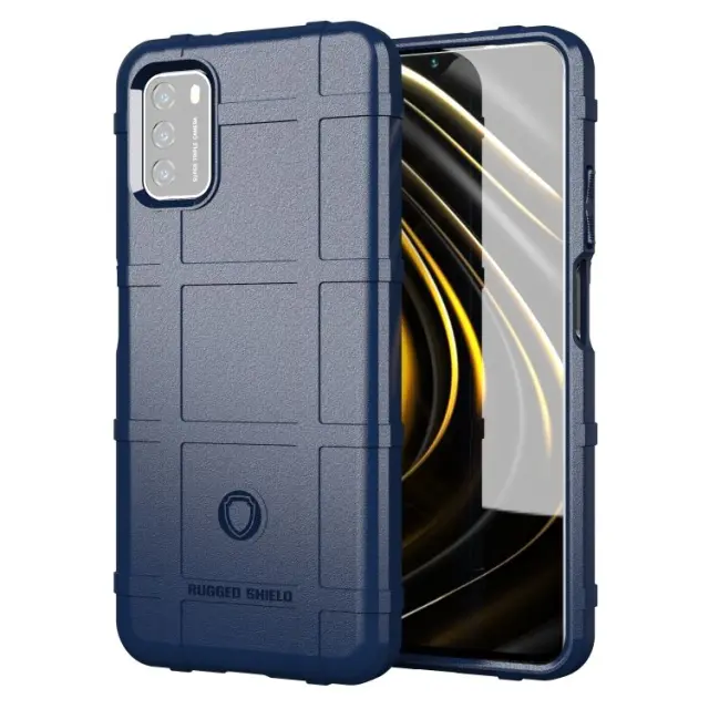Θήκη Σιλικόνης TPU για Xiaomi Poco M3 Μπλε OEM