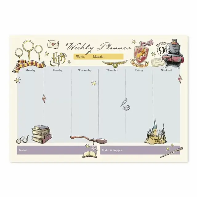 Εβδομαδιαίο Πλάνο Μπλοκ A4/21Χ29 εκ. HARRY POTTER Glasses