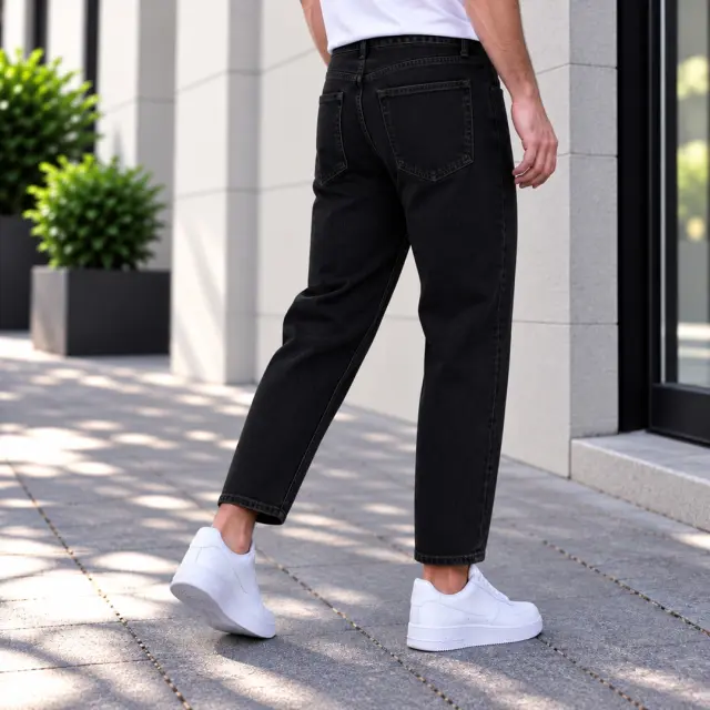 Boyfriend Jean Noshame® Μαύρο - 402646 - 31 2