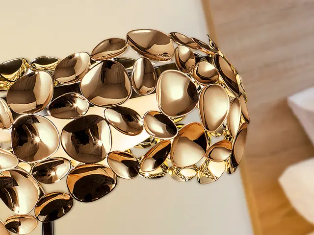 NARISA TABLE LAMP 3L ROSE GOLD φωτιστικό επιτραπέζιο Ροζ χρυσό 3