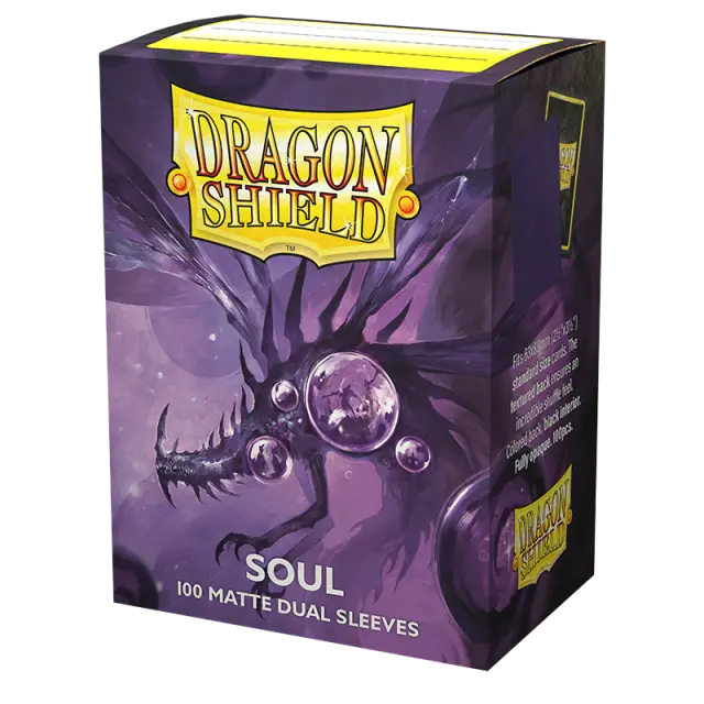 Dragon Shield Dual Matte Sleeves - Soul (100 Sleeves)