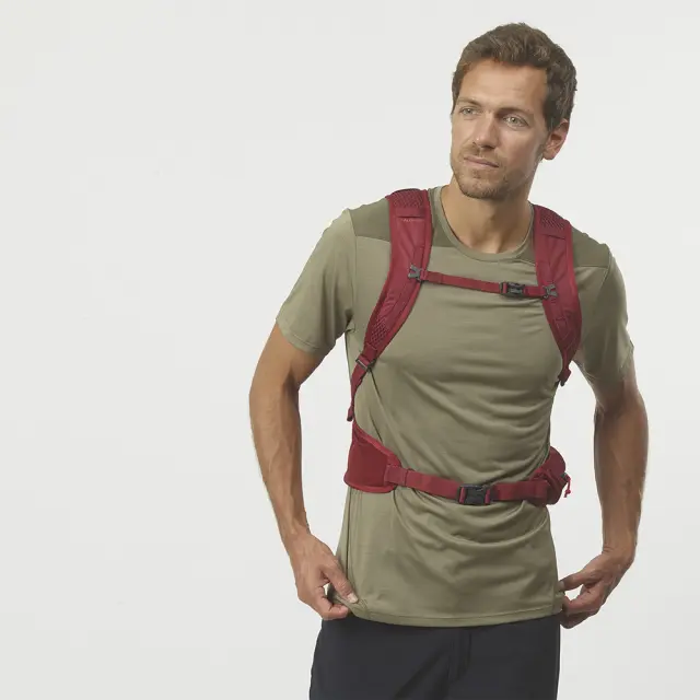 Salomon Adult Unisex Trailblazer 20lt Backpack Κόκκινο C20597 (Salomon) - One Size 3