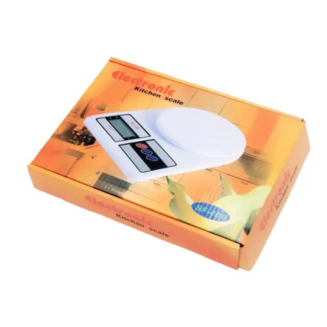 Rolinger SF-400 Ψηφιακή Ζυγαριά Κουζίνας 1gr/ Λευκή