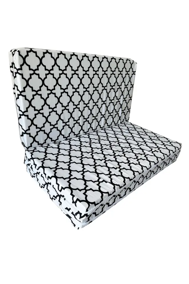 Stewehome Διπλό πτυσσόμενο στρώμα δαπέδου με αδιάβροχη επιφάνεια για ύπνο Με μοτίβο 195x120x8 cm 3