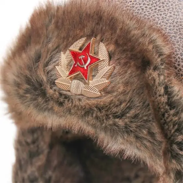 Mil-Tec Russian Brown ‘SHAPKA’ Winter Cap-Καπέλο Ρωσικού Τύπου - 82-Tan Brown-Καφέ ανοιχτό 2
