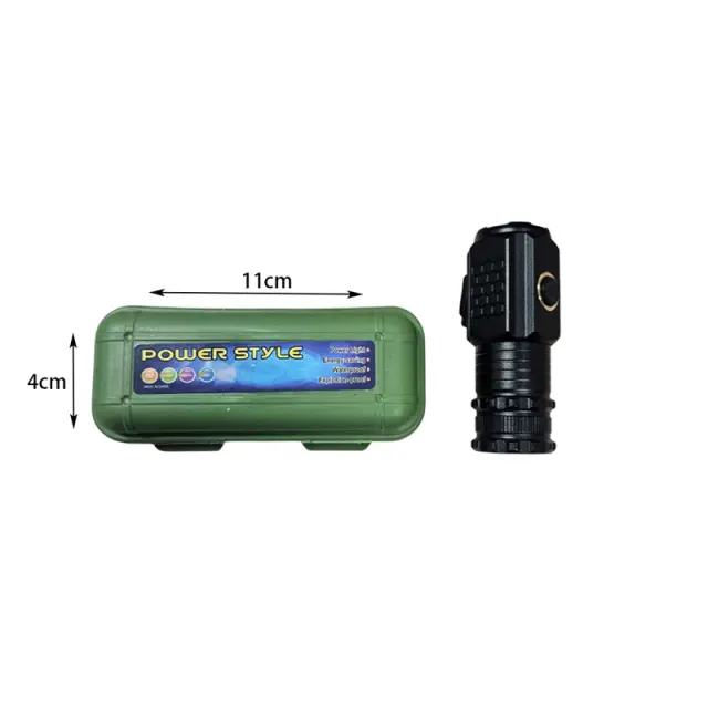 Μίνι Φακός Επαναφορτιζόμενος LED Τσέπης USB Charge - Small Flashlight Power Style 0102146 2