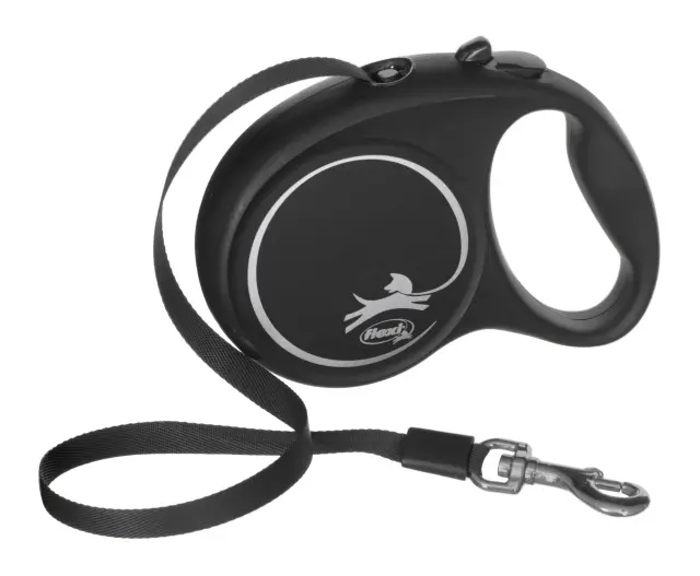 Flexi Black Design M 5 m Dog Retractable lead