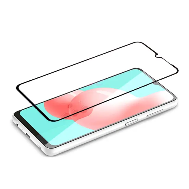 Αντιχαρακτικό Τζαμάκι Προστασίας Full Cover για Samsung Galaxy A32 5G- Black OEM