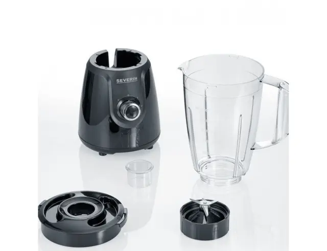 Μπλέντερ Severin SM3707 με ισχύ 600W, χωρητικότητα 1.5L και 2 ταχύτητες - Black 3707SEV 3