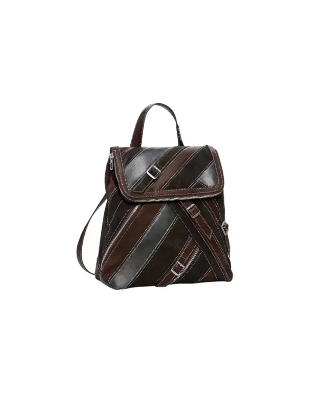 Desigual - Γυναικεία Τσάντα Πλάτης Fibonacci Hampton 25WAKP26-6075 Καφέ 2