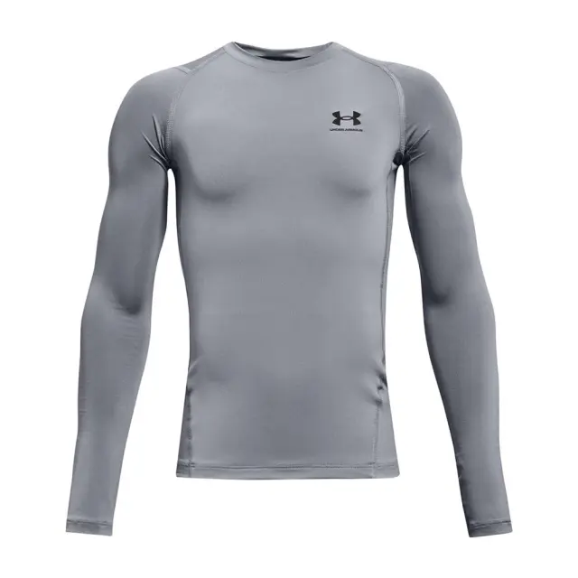 Under Armour Kids HeatGear Longsleeve T-Shirt Γκρι 1361731-035 (Under Armour) - Small