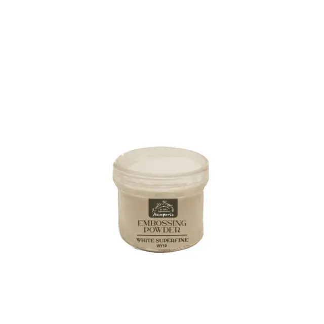 Σκόνη Embossing 18gr Stamperia - Λευκή