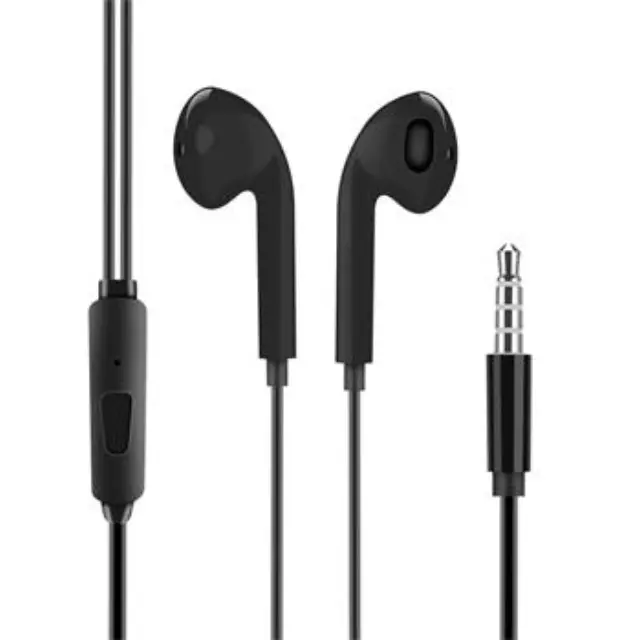 OBAL:ME Wired Earphones 3.5mm Jack Black