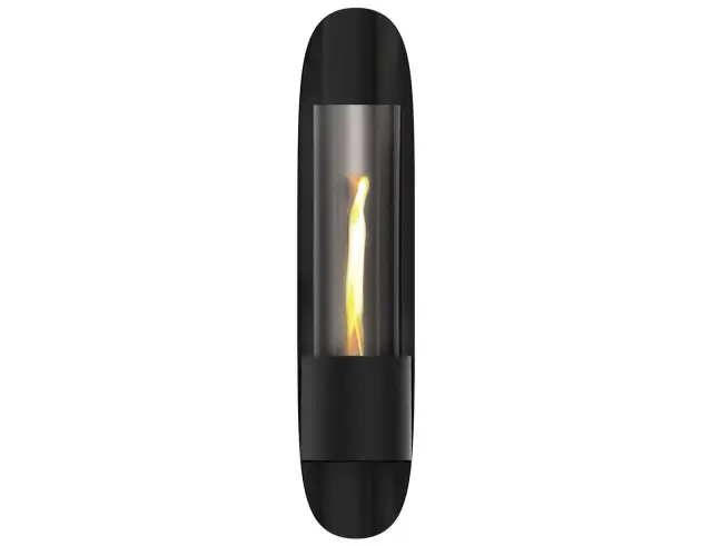 Επιτοίχια Εστία Φωτιάς Cycloflame Wall Tenderflame με διάρκεια καύσης 3 - 4 ώρες, χωρητικότητα δεξαμενής 800ml και διαστάσεις 16.6x81x17.5cm - Black TF-600934 3