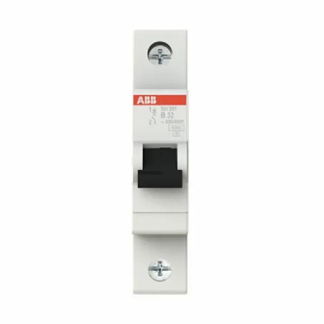 SH201-B32 Miniature Circuit Breaker - 1P - B - 32 A