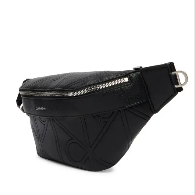 Ανδρική Τσάντα Μέσης Calvin Klein LV04D3332G-UB1 Μαύρη Μαύρο - One Size 2